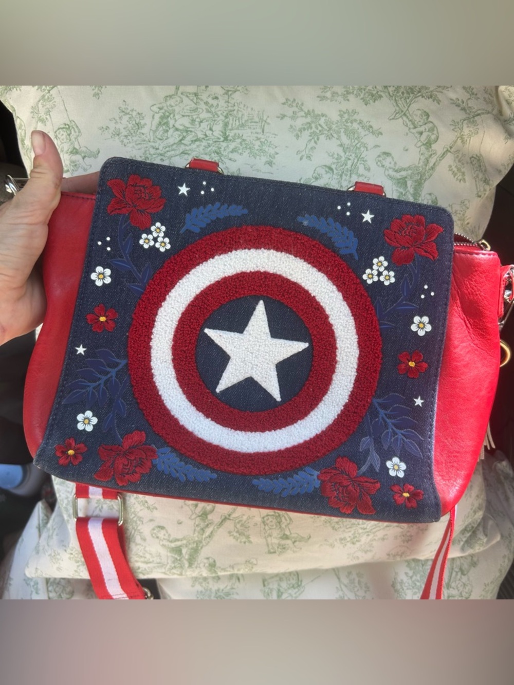 Captain America loungefly purse